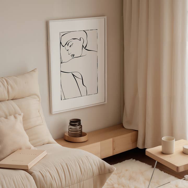 Tales by Jen - Wholesale Poster - Poster 'Thoughtful Woman'3