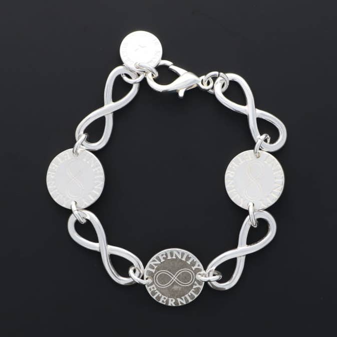 No. 813 - INFINITY bracelet for wholesale by SECRET DE CUIR
