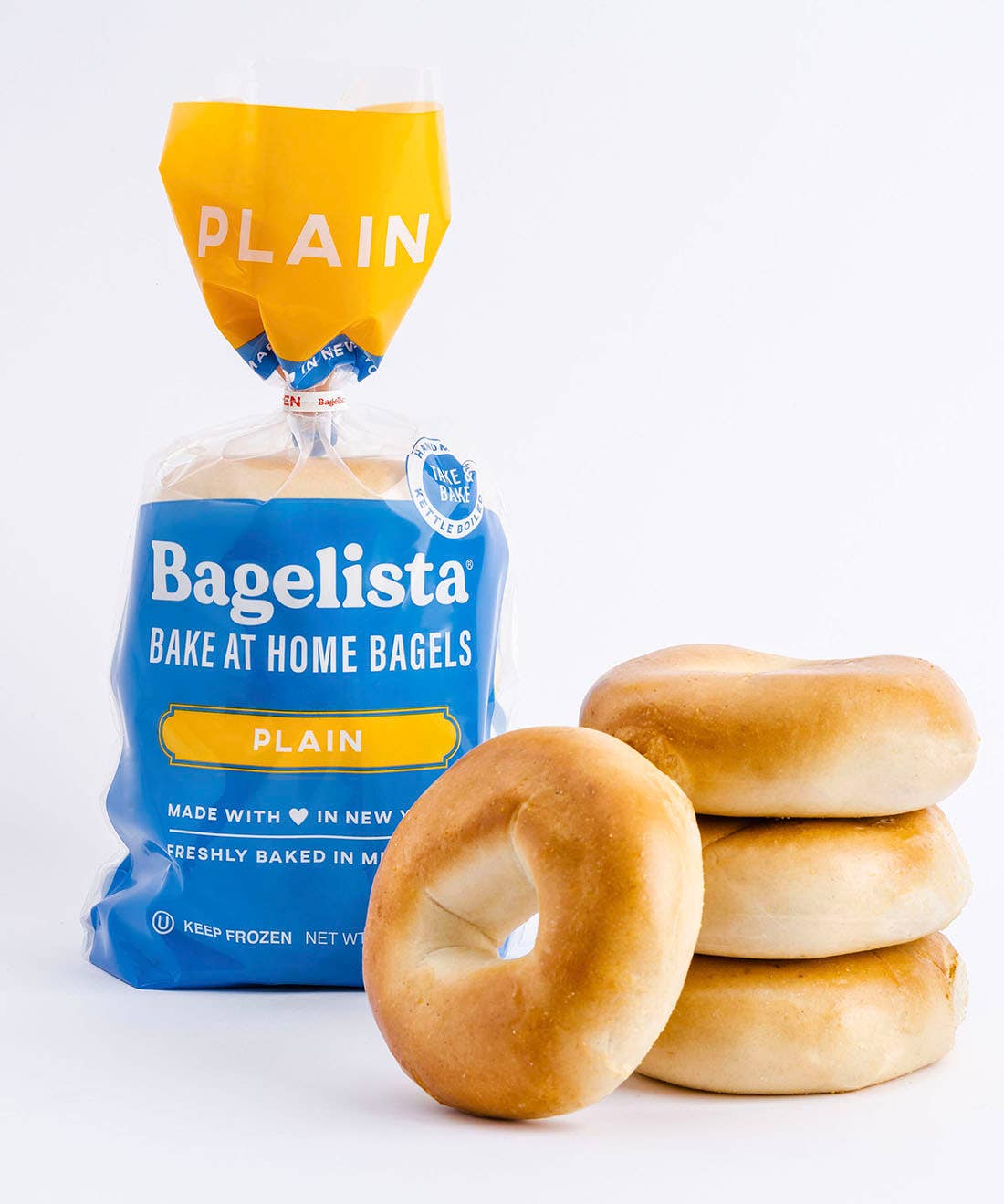 Bagelista Bake At Home Bagels - Wholesale Bread/Tortilla - Plain bagels1
