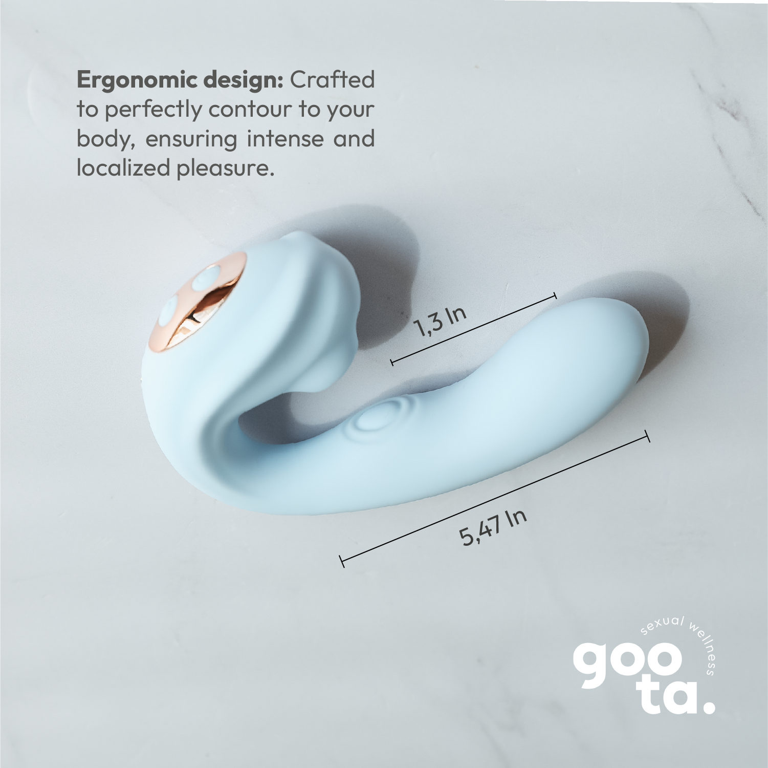 Goota – Brinquedo sexual por atacado – Lambedor de Clitóris Ponto G, vibrador Dildo 3 em 1 goota8