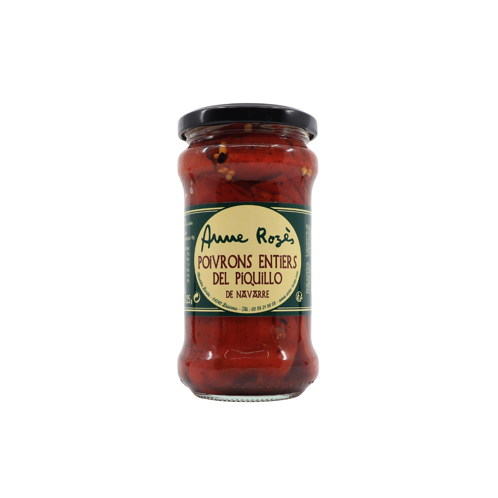 Anne Rozès - Wholesale Pickled Vegetables - Whole Peppers from Piquillo de Navarre0