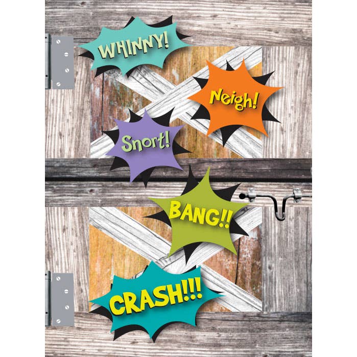 Horse Hollow Press - Wholesale Birthday Card - Horse Greeting Birthday Card / Bang, Crash, Neigh! / Funny