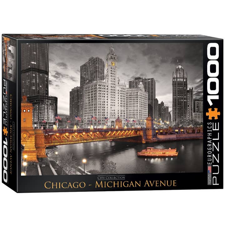 Eurographics Puzzles USA - Wholesale Puzzle - Adult - Chicago