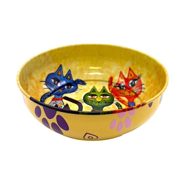 Ciotola in metallo - Gatto 1 - Grande - 12cm per la vendita all'ingrosso da parte di cotonIQ
