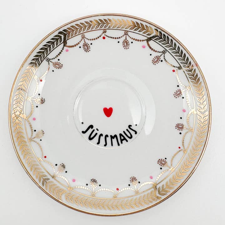 Assiette murale petite SÜSSMAUS "reine" pour la vente par ohRuby