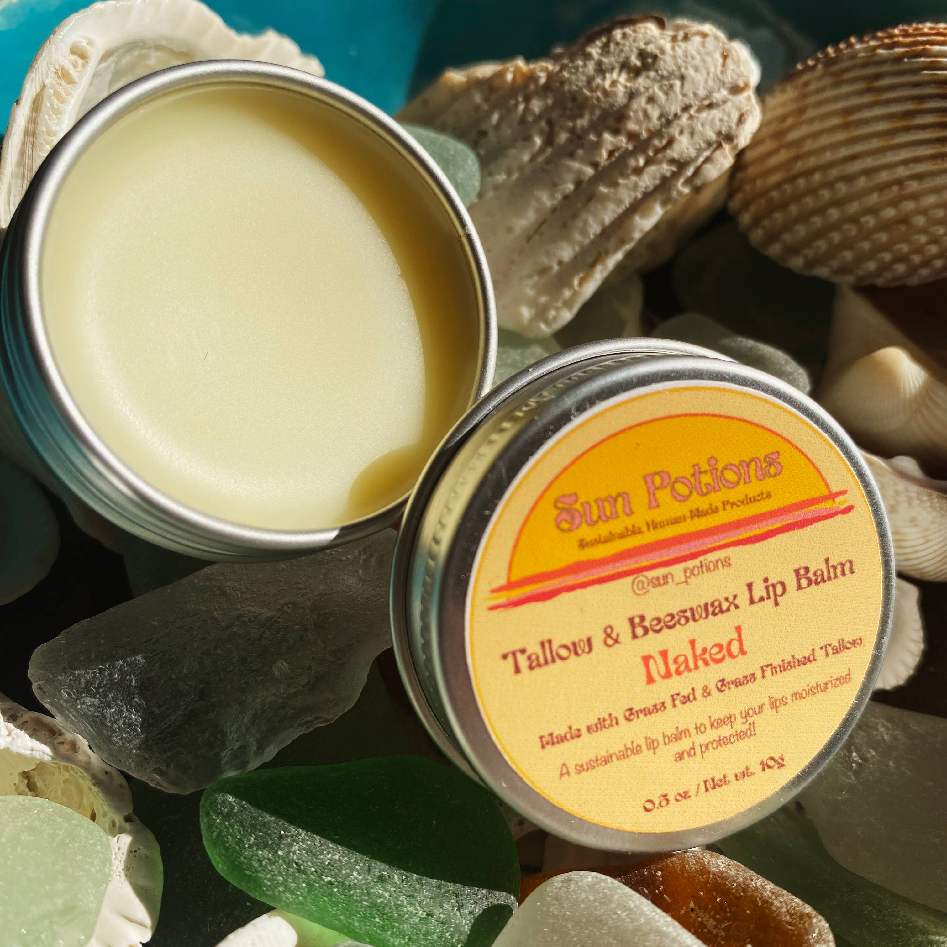 Sun Potions - Wholesale Lip Balm - Tallow & Beeswax Lip Balm2