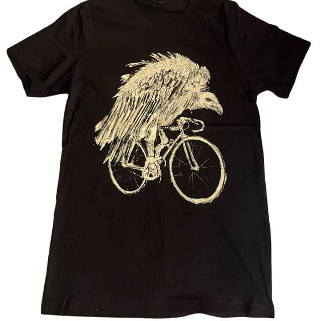 Vulture on A Bicycle Men's/Unisex Shirt and other Purchase Wholesale vulture. Free Returns & Net 60 Terms on Faire trending on Faire.