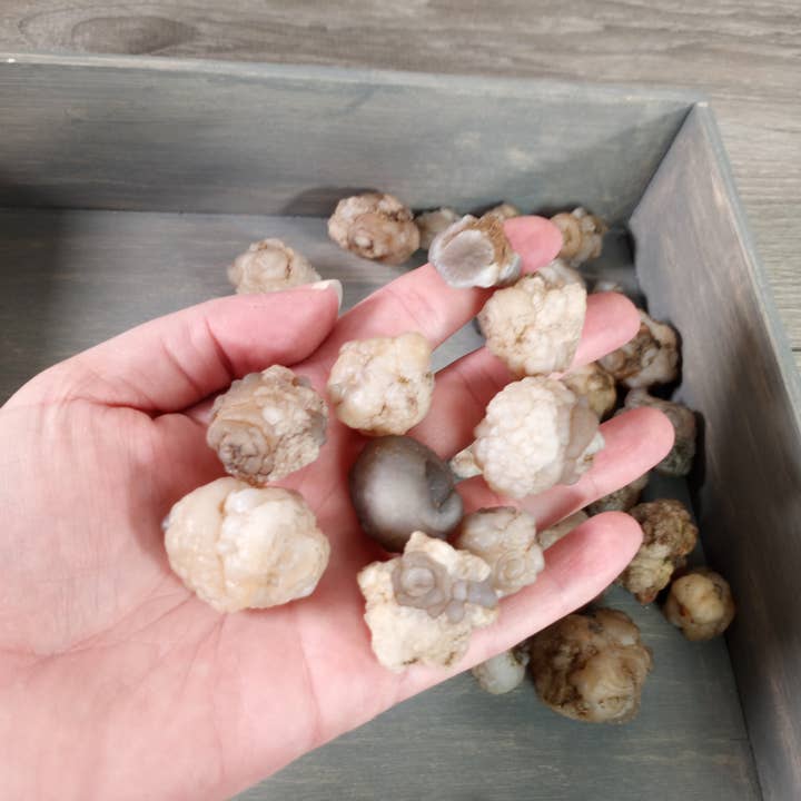 Keystone Crystals - Wholesale Spiritual Stone/Crystal - Bulk Gobi Agate Stones – 1 lb Lot for Crystal Shops1