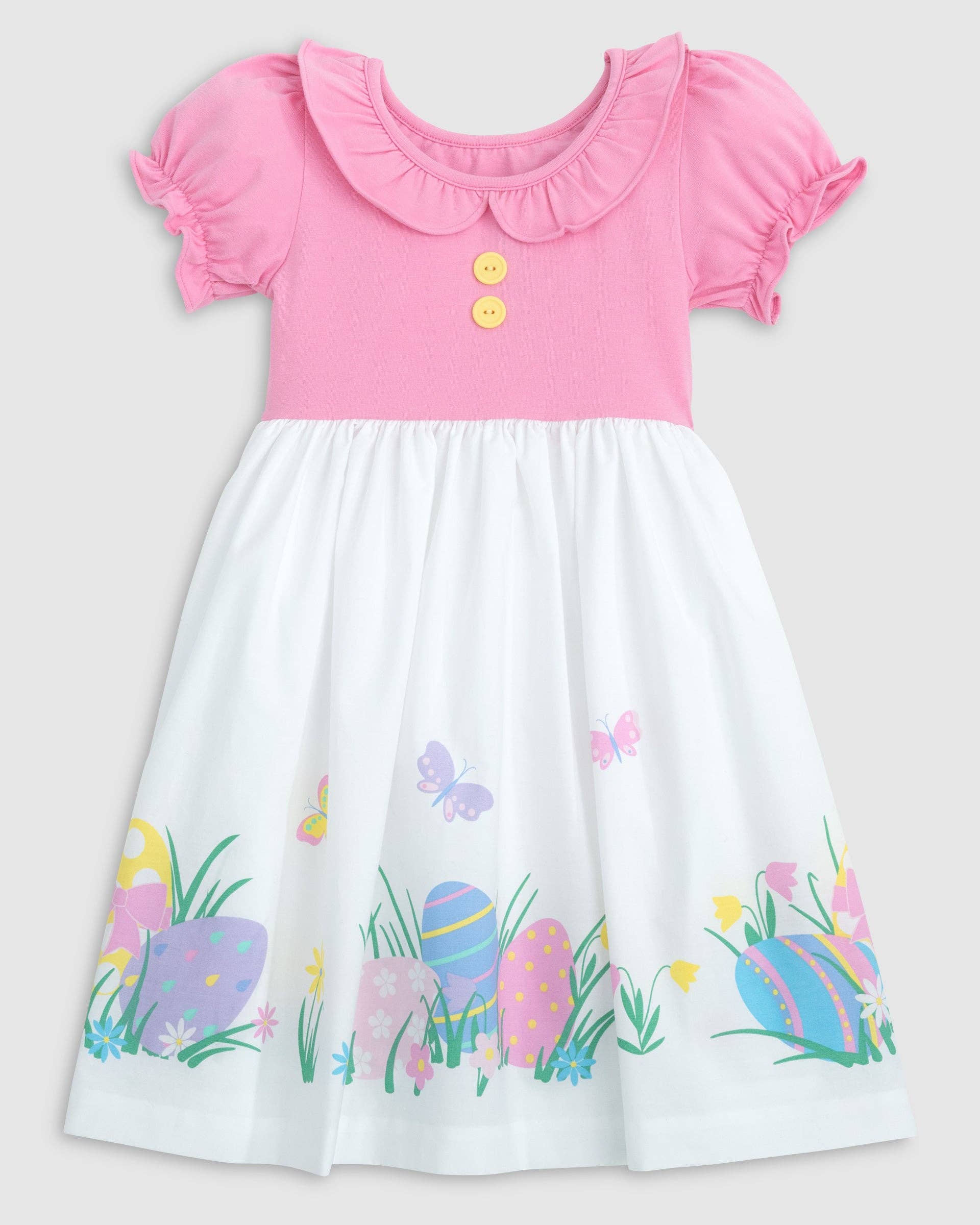 Posh Pickle - Wholesale Dress - Kids - Egg Hunt Knit Bodice Dress5