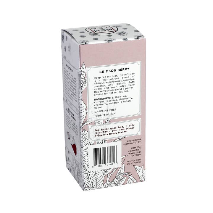 Mem Tea - Wholesale Tea Bags - Crimson Berry