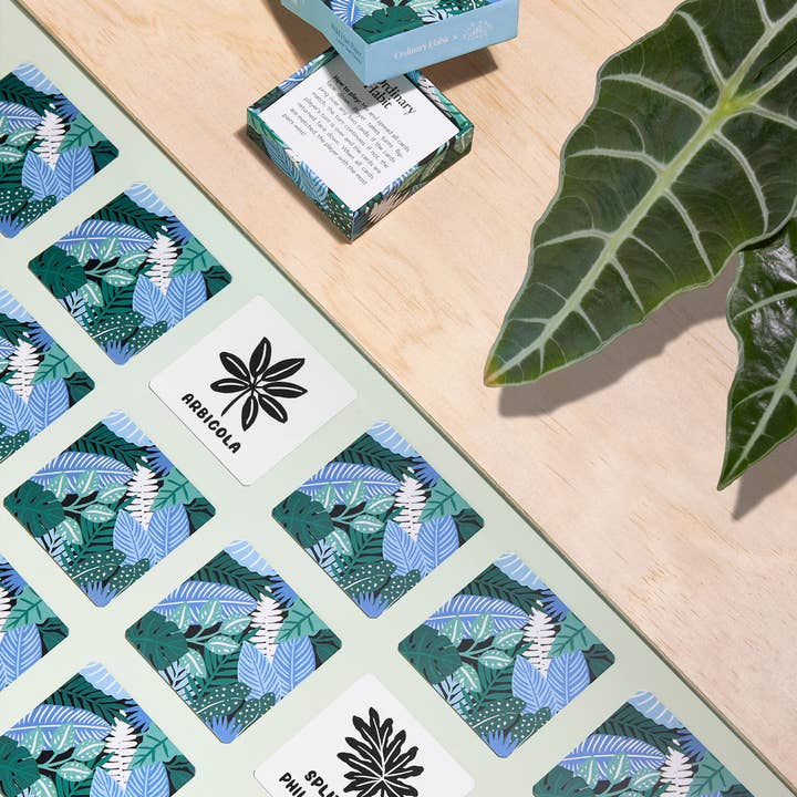 Ordinary Habit - Wholesale Card Game - Learn Your Leaves Matching Cards by Wild Hart Paper
