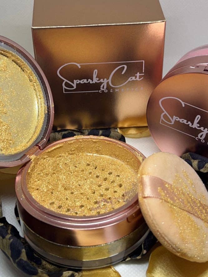 Loose Highlighters for wholesale by SparkyCat Cosmetics