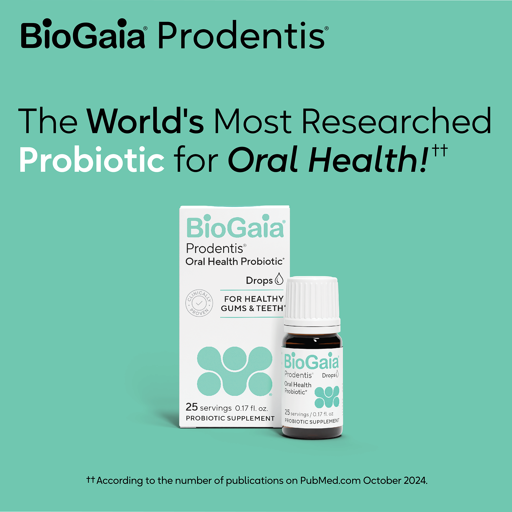BioGaia USA - Wholesale Oral Supplement/Vitamin - BioGaia Prodentis drops5