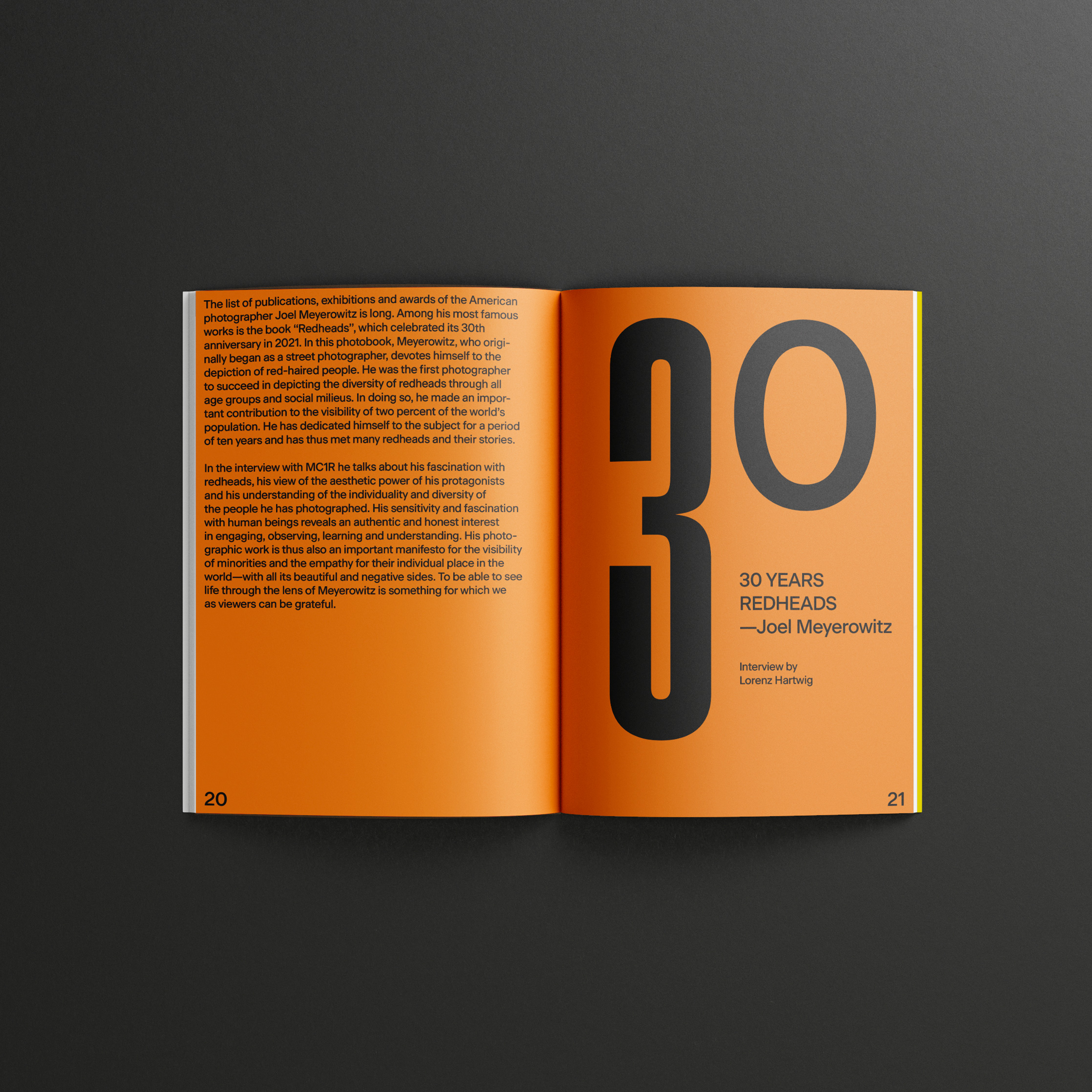 MC1R Magazine – wholesale Tidskrift – MC1R Magazine nr 7 – tidningen för rödhåriga3