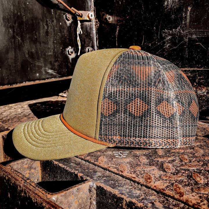 Flying S Company - Wholesale Trucker Hat - Unisex - Aztec Mesh Back Cap