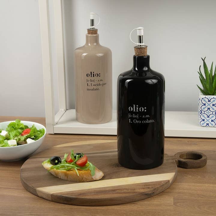 VdE Tivoli 1996 β wholesale Oil/vinegar dispenser β VICTIONARY OIL CRUET 866ML ANTHRACITE1