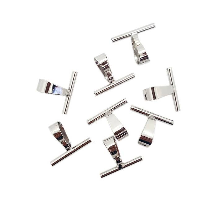 Jewelry Made by Me - Wholesale Brooch - Brooch to Pendant converter - Silver