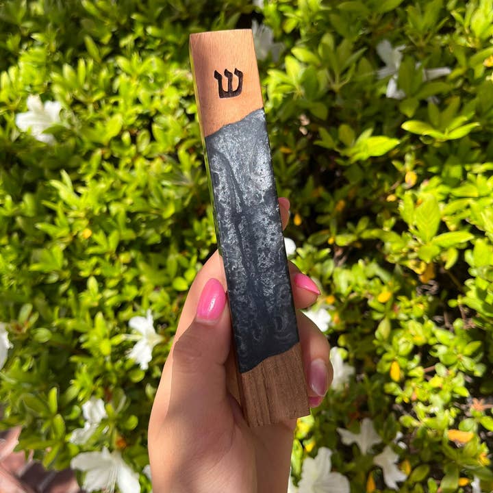 A&S Mezuzot - Vendita all'ingrosso Campione per rivenditori - Arredo casa - Resina NERA1