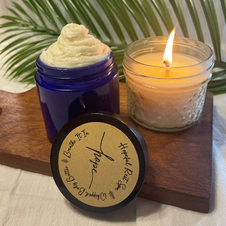 Breathe It In Body Butter for wholesale by Hopeful Rest Spa