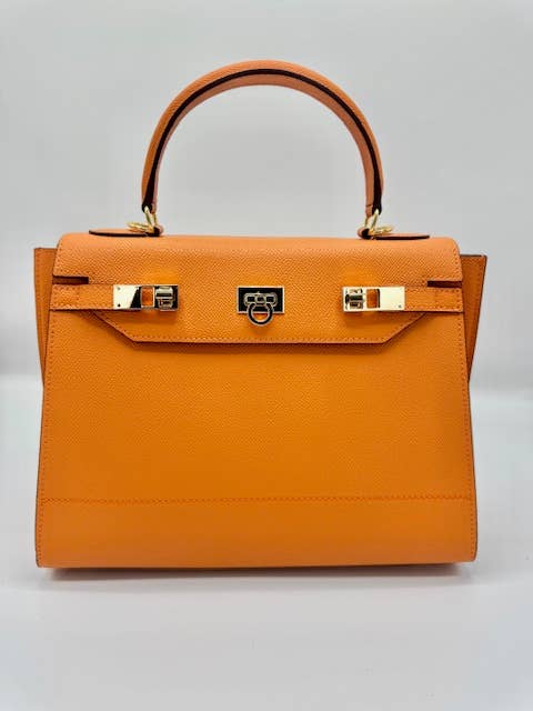 CLAUDETTE - Bags, Purses & Accessories - Wholesale Top Handle Bag - Women's - Audrey (orange)7