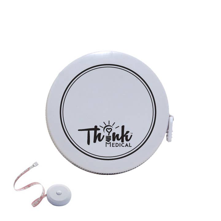 Think Medical Wholesale - Wholesale Measuring Tape - 60" Fiberglass Tape Measure -White