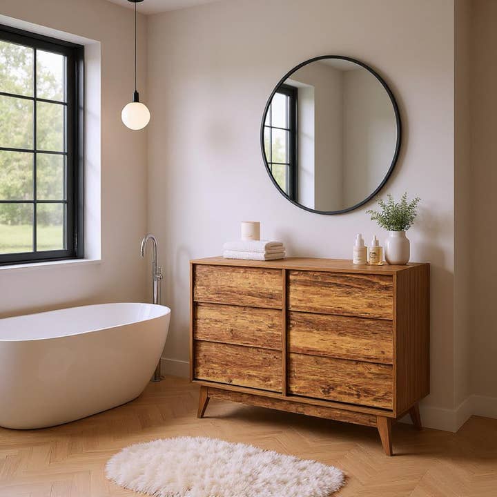 HOMYCASA DESIGN INC - Wholesale Cabinet - Harlan 6-Drawer Dresser11