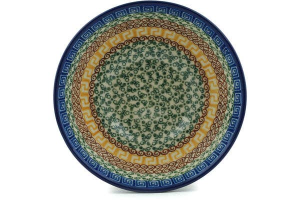 Polmedia Polish Pottery - Wholesale Bowl - Bowl 6" Grecian Sea Theme1