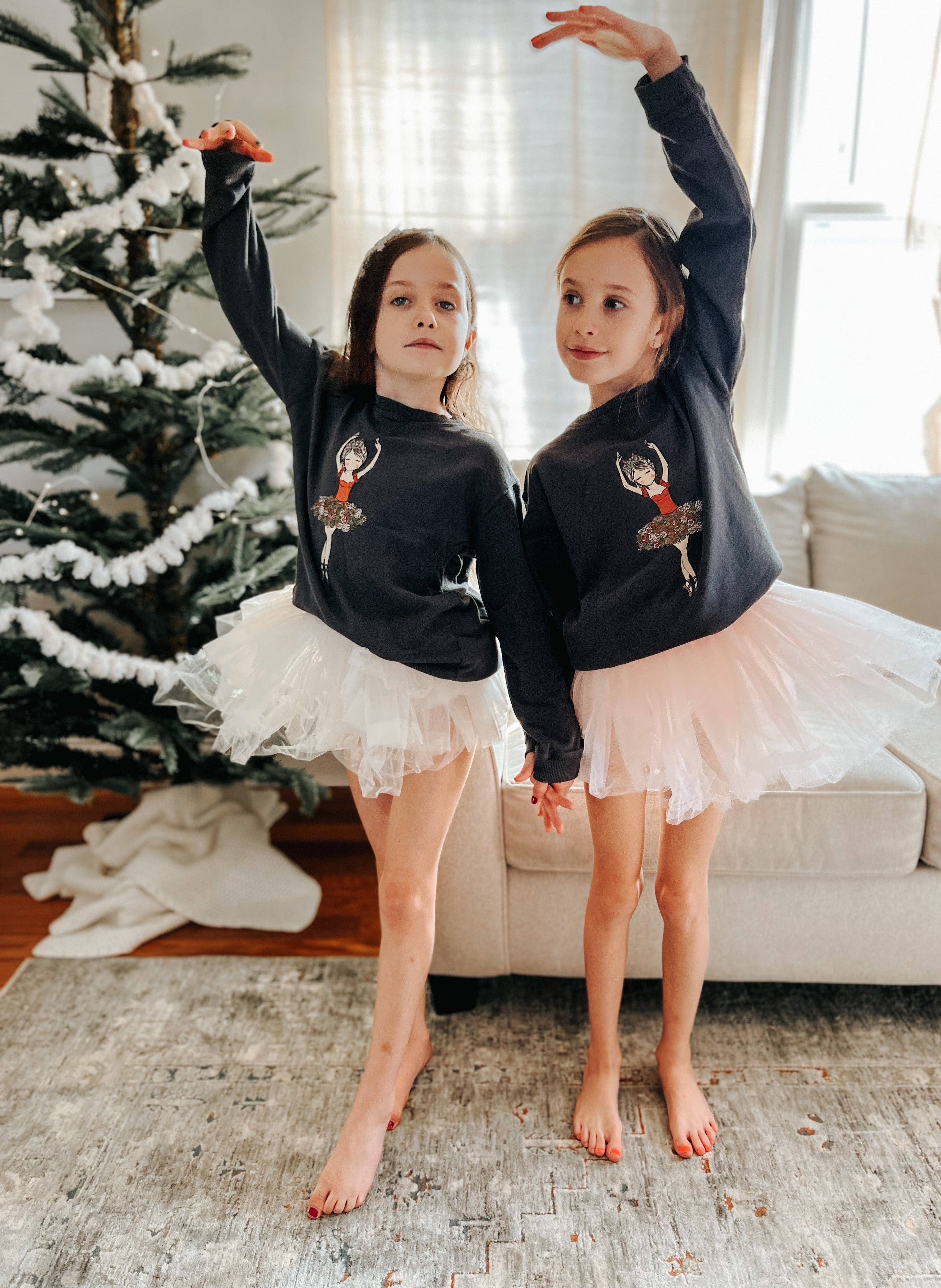 Tulip+Olive – wholesale Sweatshirt - Kids – Sugarplum Fairy Sweatshirt - Kids3