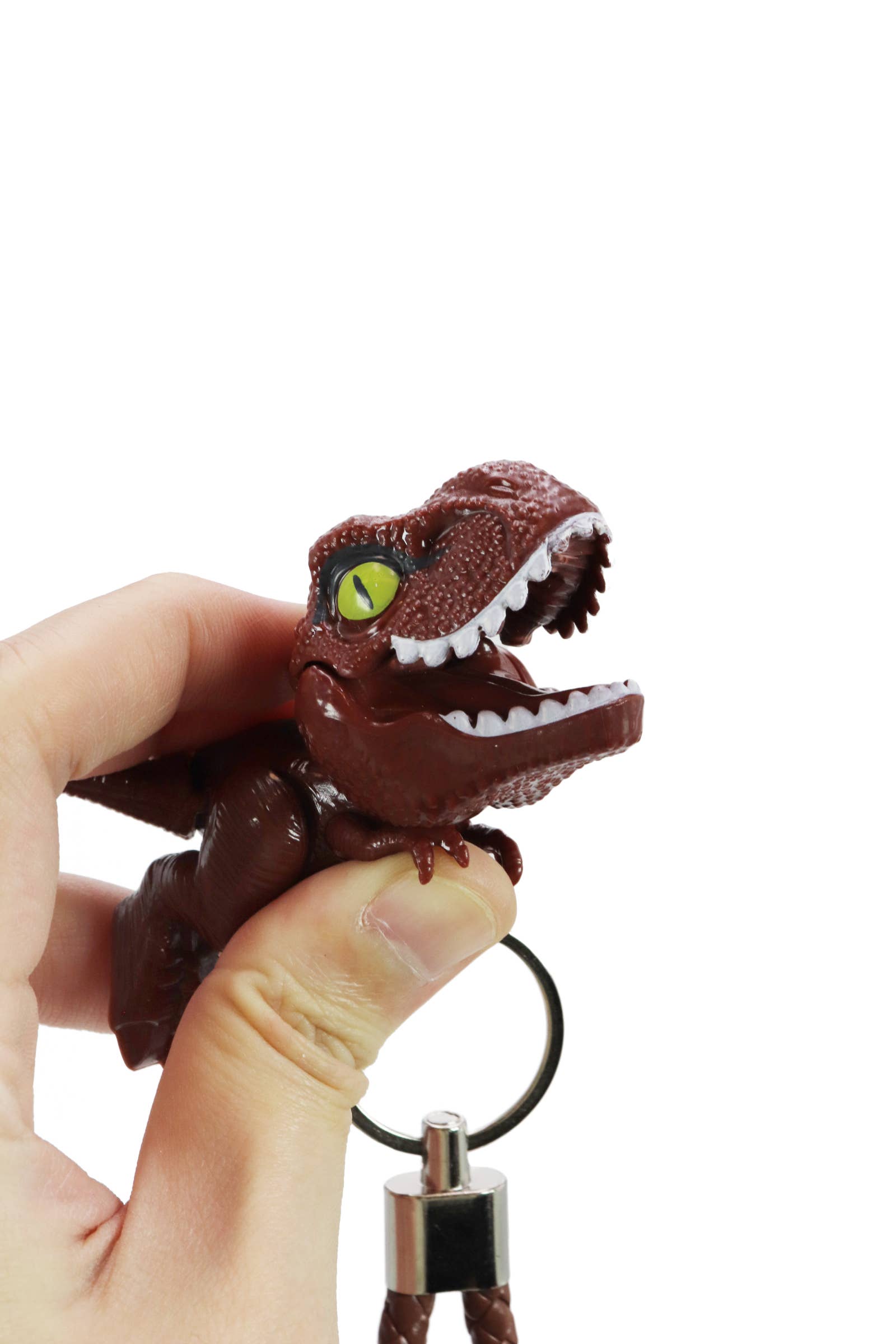 Cap Zone – wholesale Keychain – Unisex – T-Rex Articulated 3D Resin Key Ring - 12 pcs5