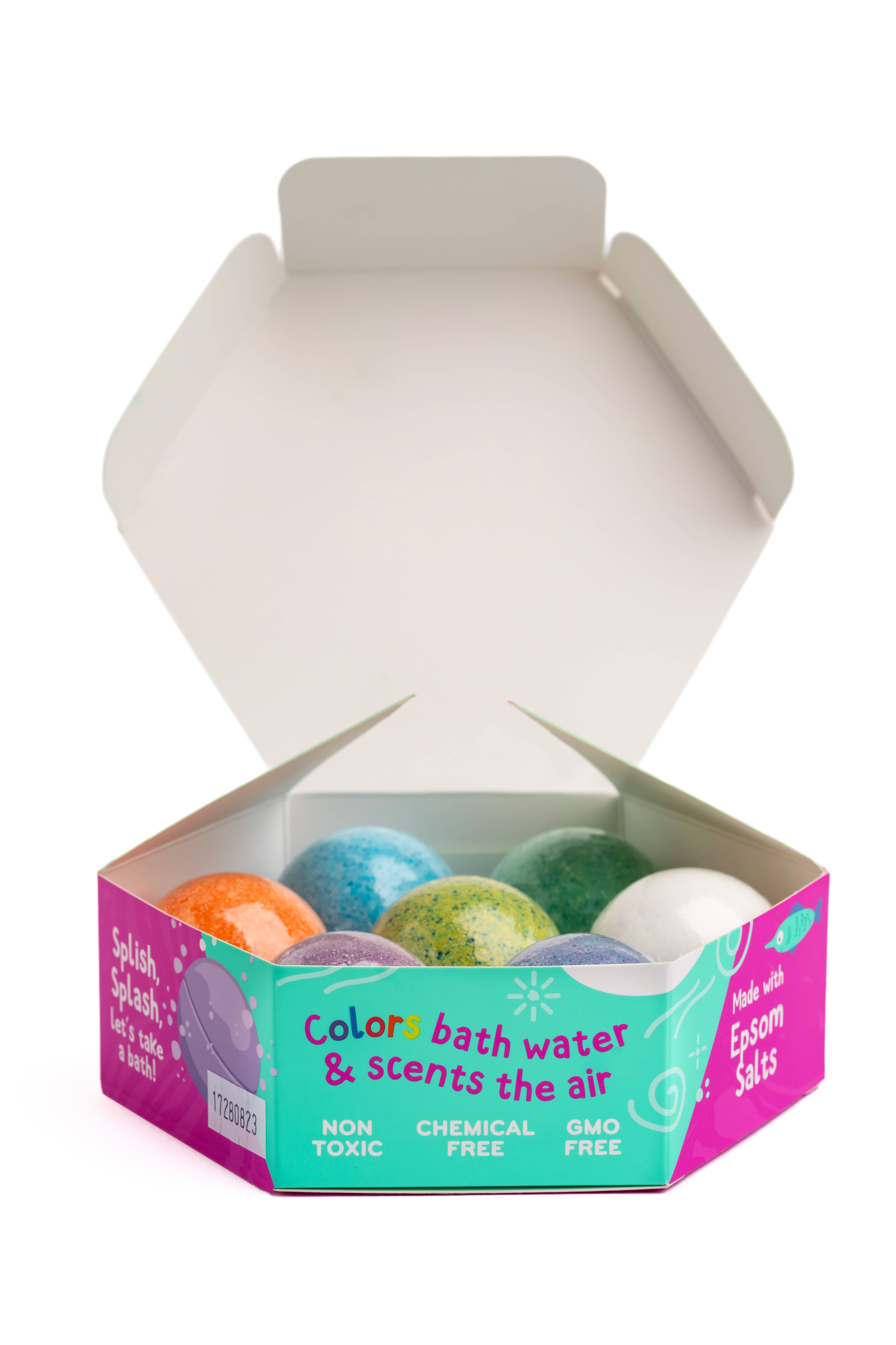 Möbi Games Inc. - Vente Jouet pour le bain – bébé - Fizzies de bain Little Whale - lot de 73