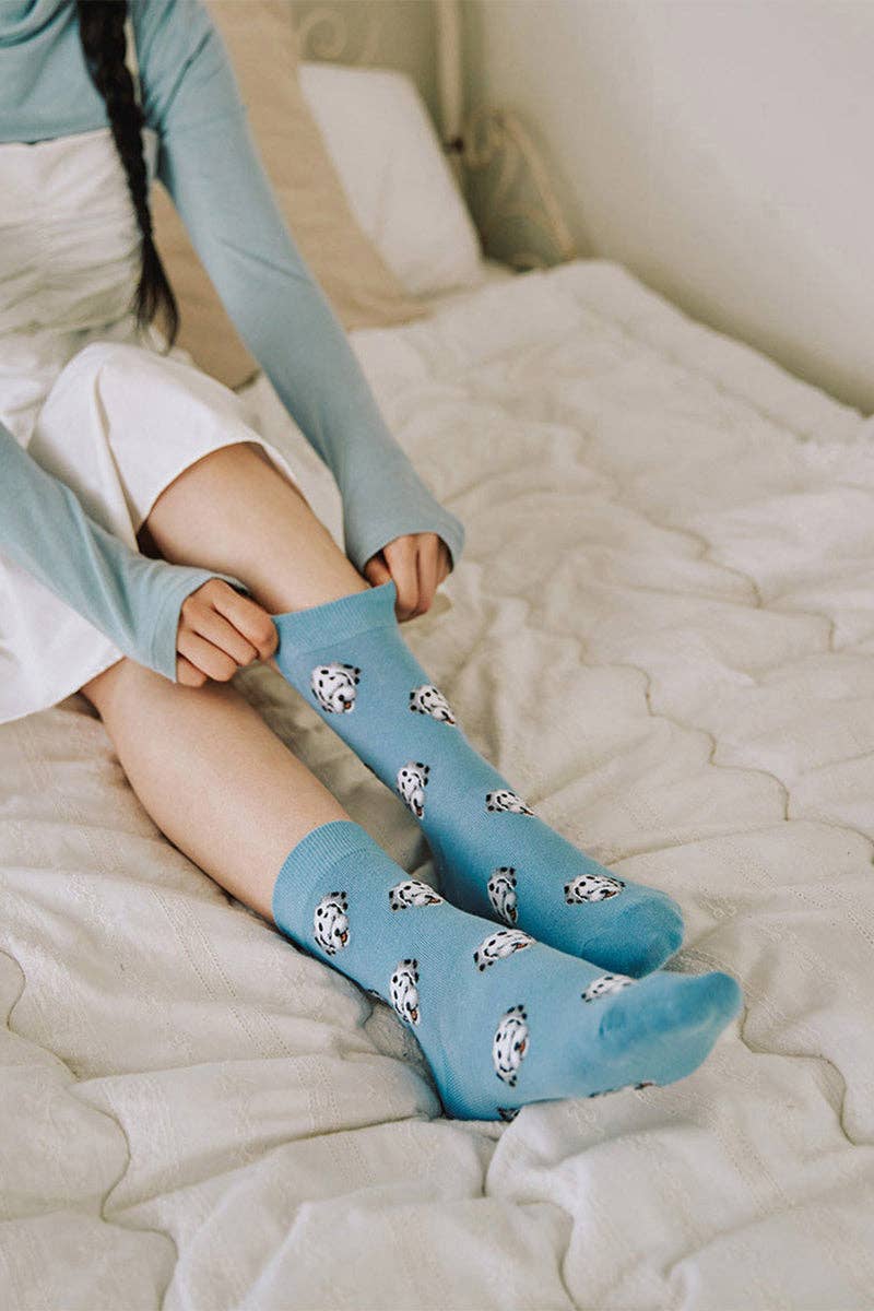 7DAYSSOCKS - Wholesale Socks - Women's - Women's Crew Mini Dogi Socks12