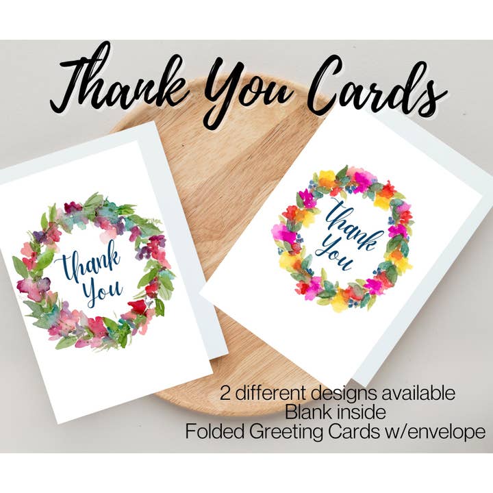 Thank You Cards for wholesale by Meg Huff Photography & Art