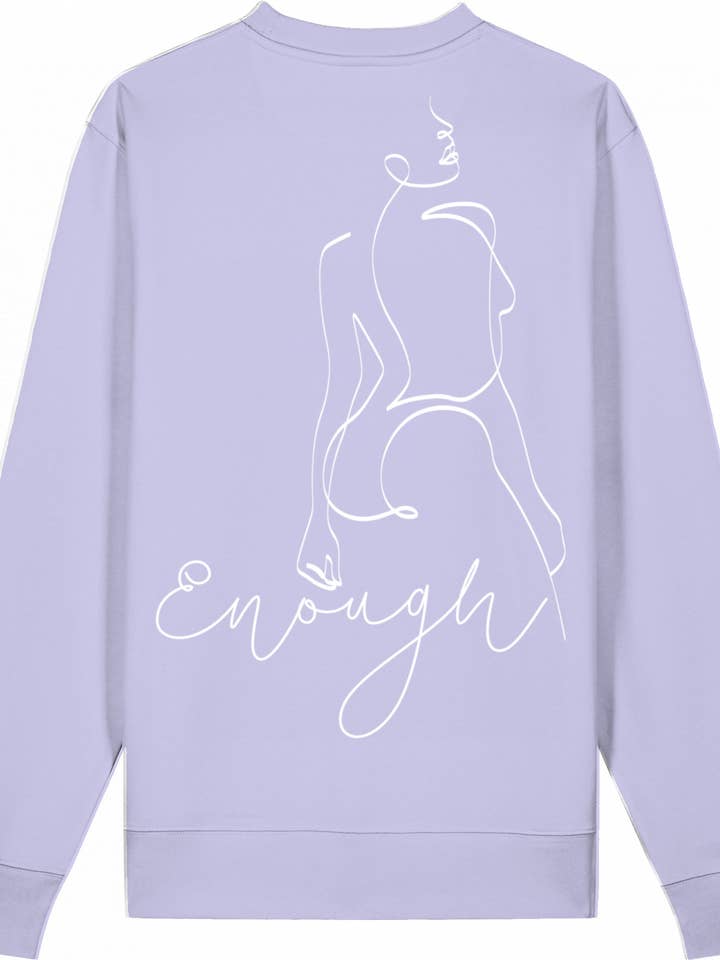 Sweat-shirt unisexe biologique More Than Enough pour la vente par Beyond Essence