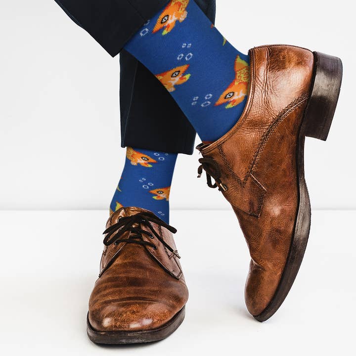 Real Sic – Engroshandel Strømper - Unisex – Animal Fun Sokker - Tiger, Flamingo, Guldfisk, Toucan Sokker
