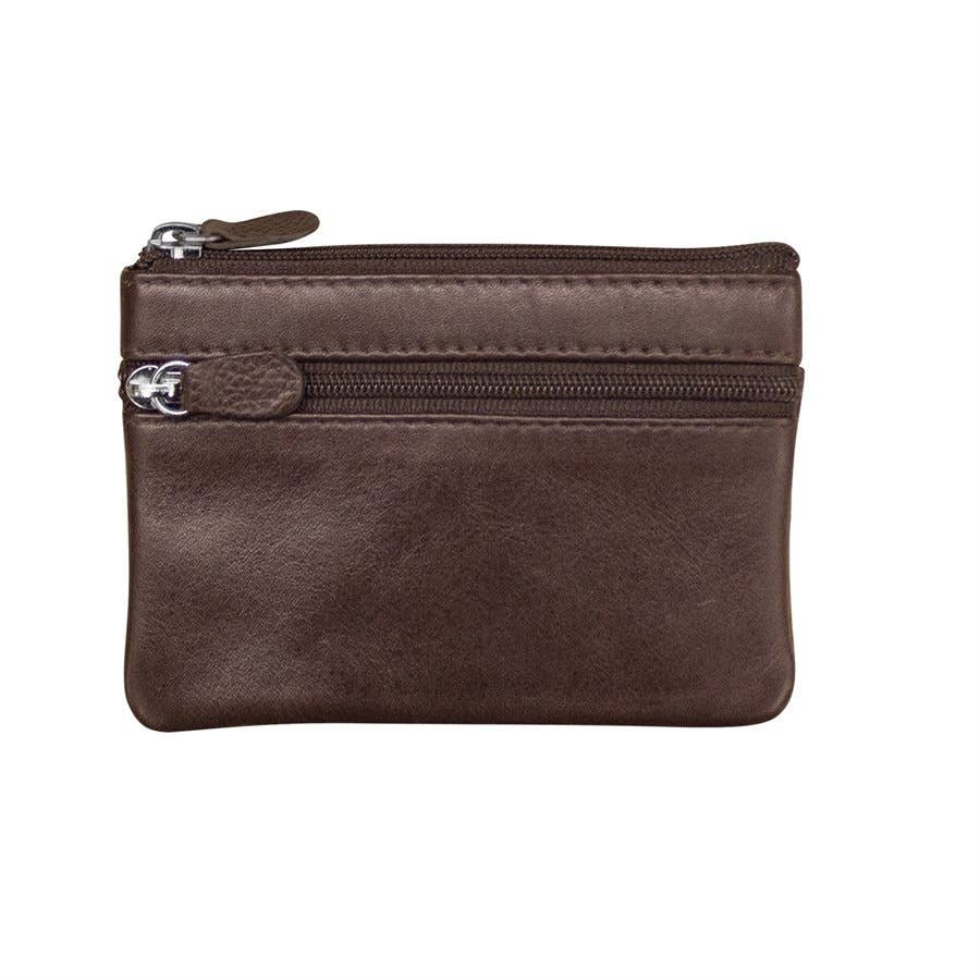 ili New York – Großhandel Geldbörse – Damen – 6414 Mini-Schlüssel-/Geldbörse aus Leder1