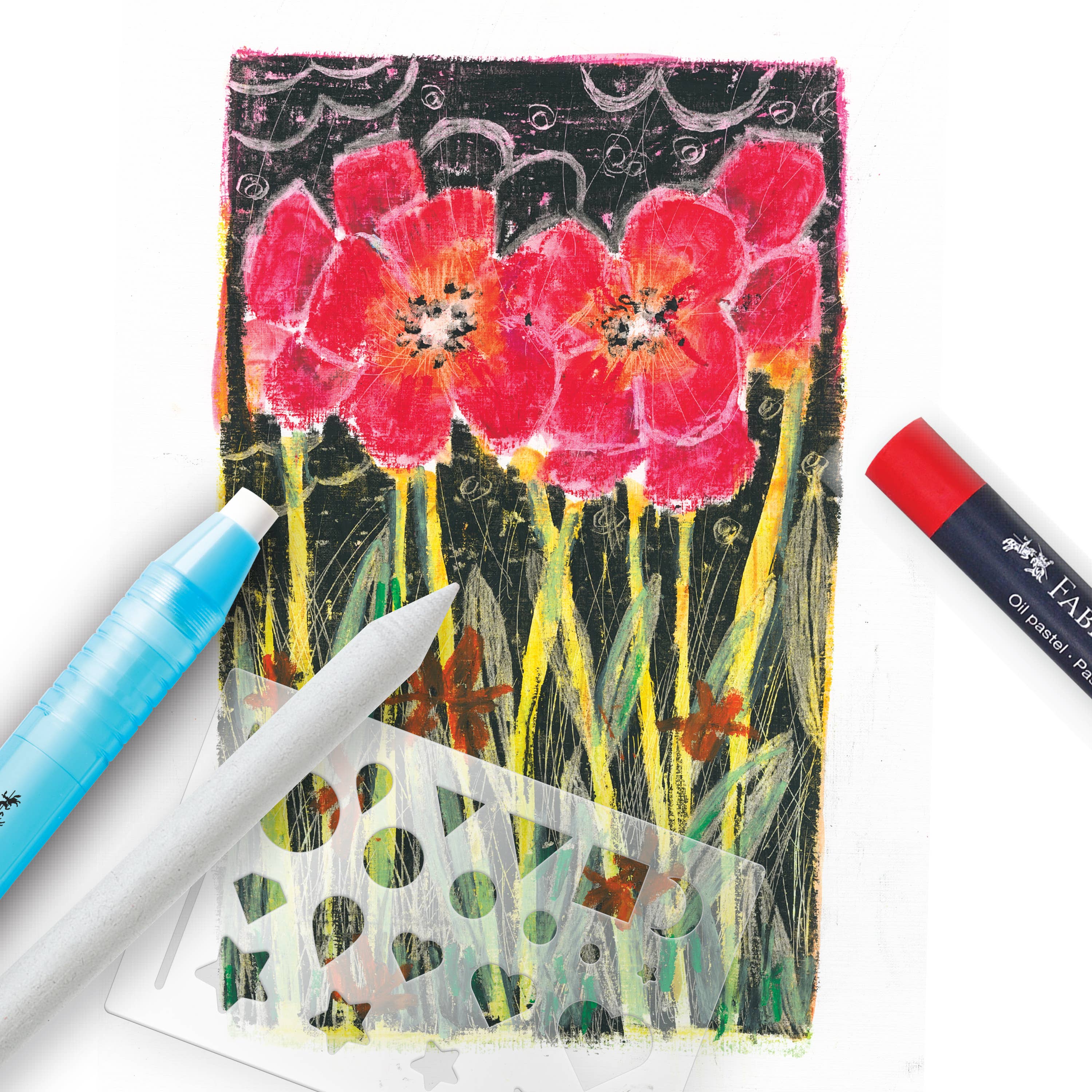 Faber-Castell / Creativity for Kids - Wholesale Pastels - Oil Pastel Art Set for Beginners1