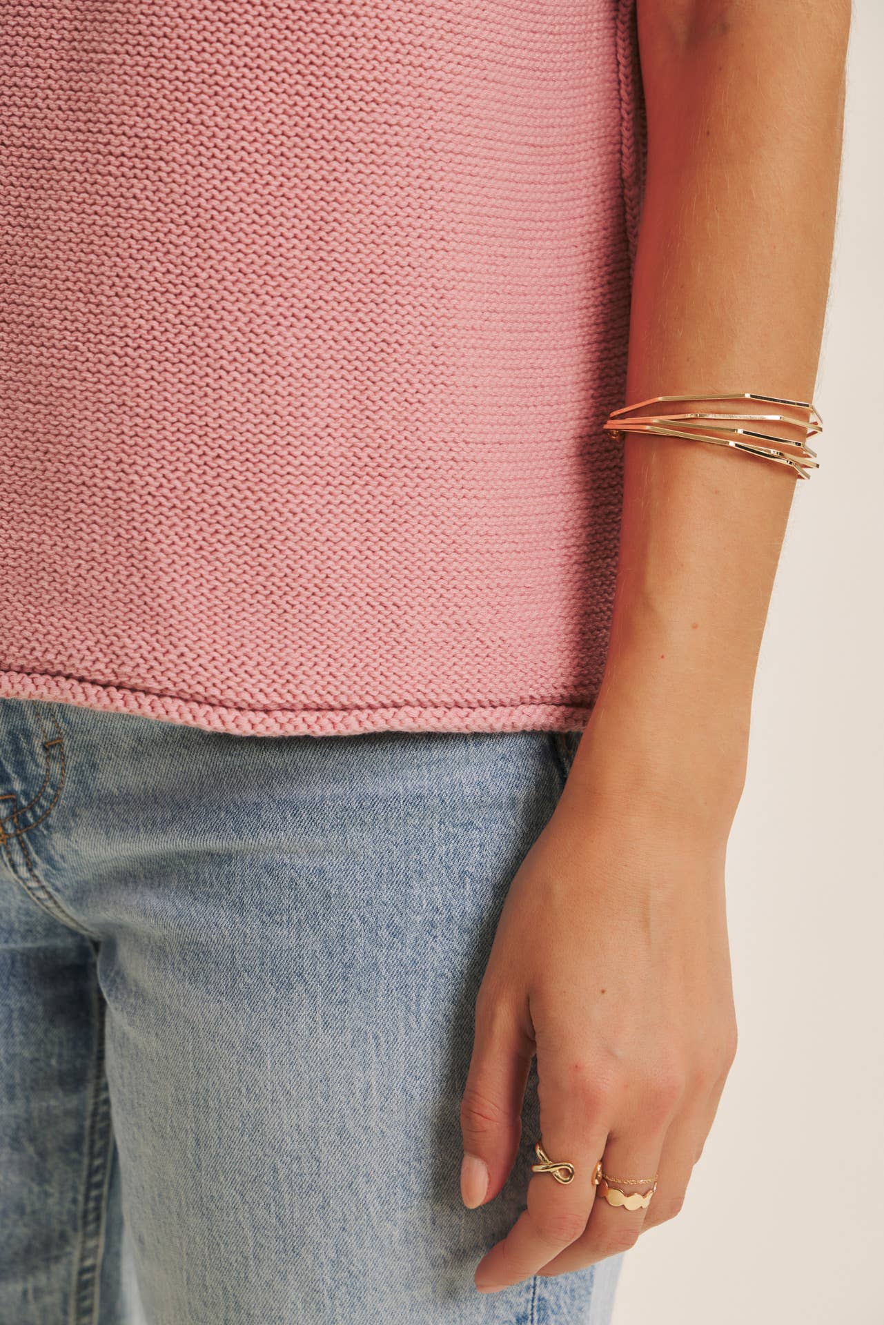 in february – Großhandel Strickpullover – Damen – Locker sitzendes Sweater-Weste mit sichtbaren Nähten38