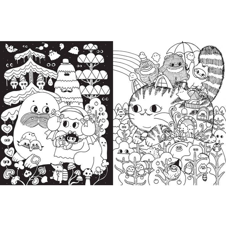 Hachette Book Group - Wholesale Coloring Book - Kids & Baby - A Million Little Monsters Coloring Book
