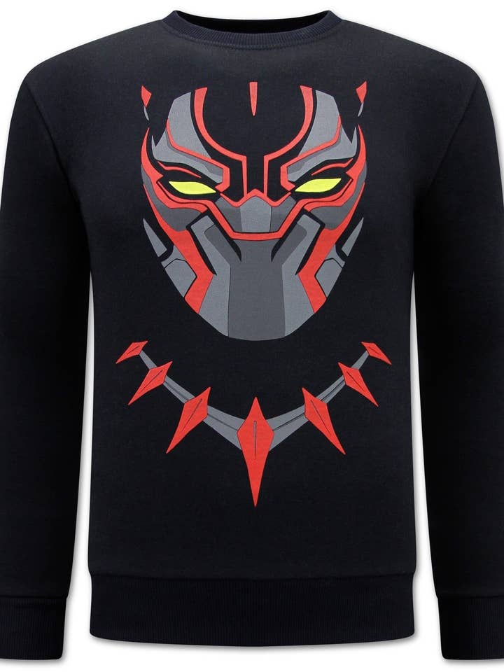 Felpa Uomo - Black Panther per la vendita all'ingrosso da parte di Local Fanatic