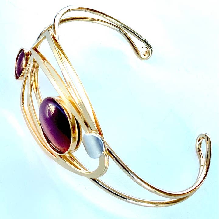 Christophe Poly / Crono Design - Vente Bracelet manchette - BRACELETS (B) - Manchette en fil en tailles 1 et 2, toutes deux ajustables20