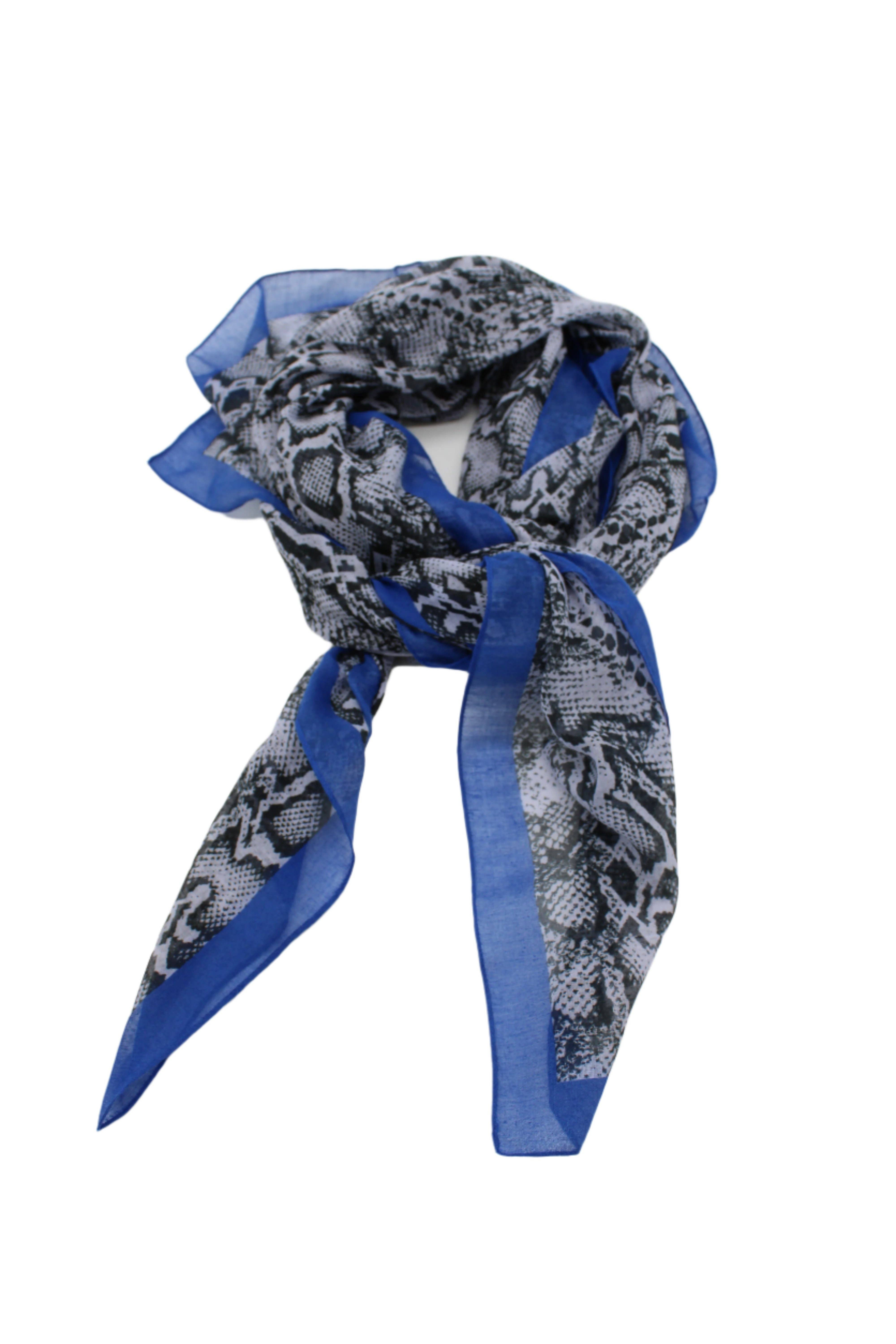 Shebobo - Vente Écharpe – femme - Écharpe à imprimé serpent Cleo4