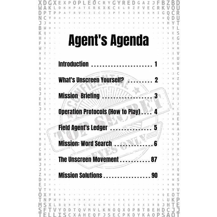 Unscreen Yourself! - Wholesale Puzzle - Adult - The Art of Espionage – Spy-Themed Word Search with Trivia6