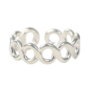 Flower Sterling Silver Toe Ring – Fashion Hut Jewelry