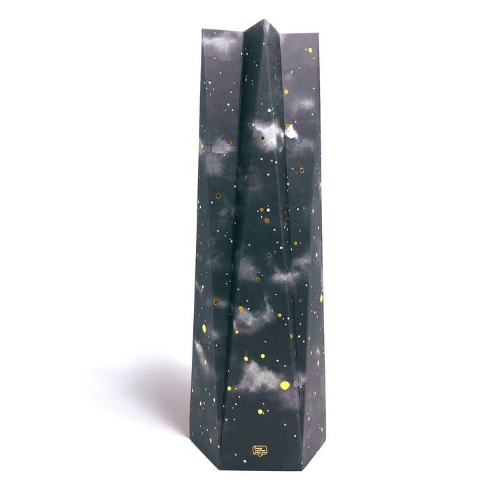 Card & Vase in One - Large - Midnight Gaze for wholesale by Happy Whatever