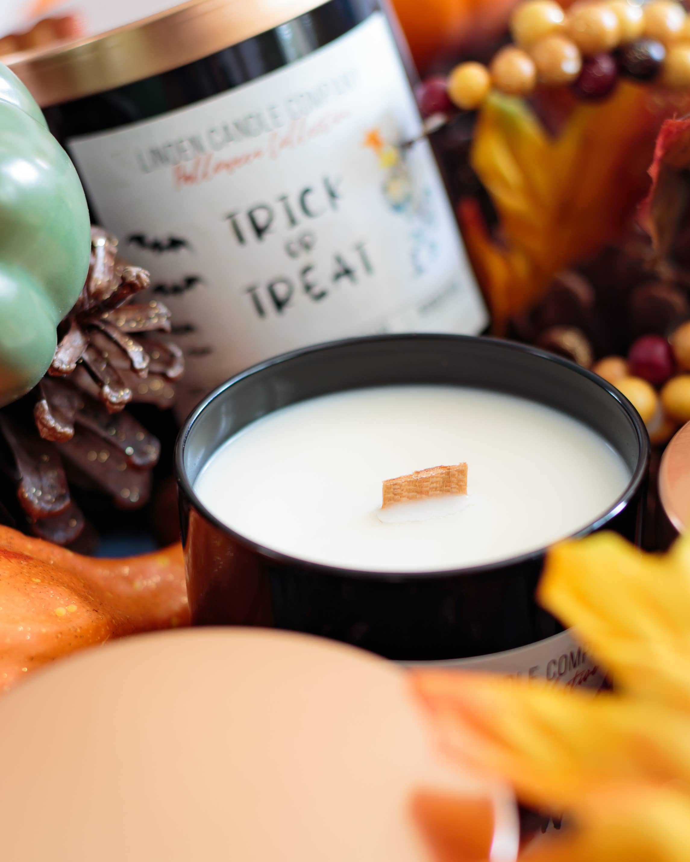 Linden Candle Company - Wholesale Jar/Filled Candle - Halloween Candle Witches Brew- Limited Edition1