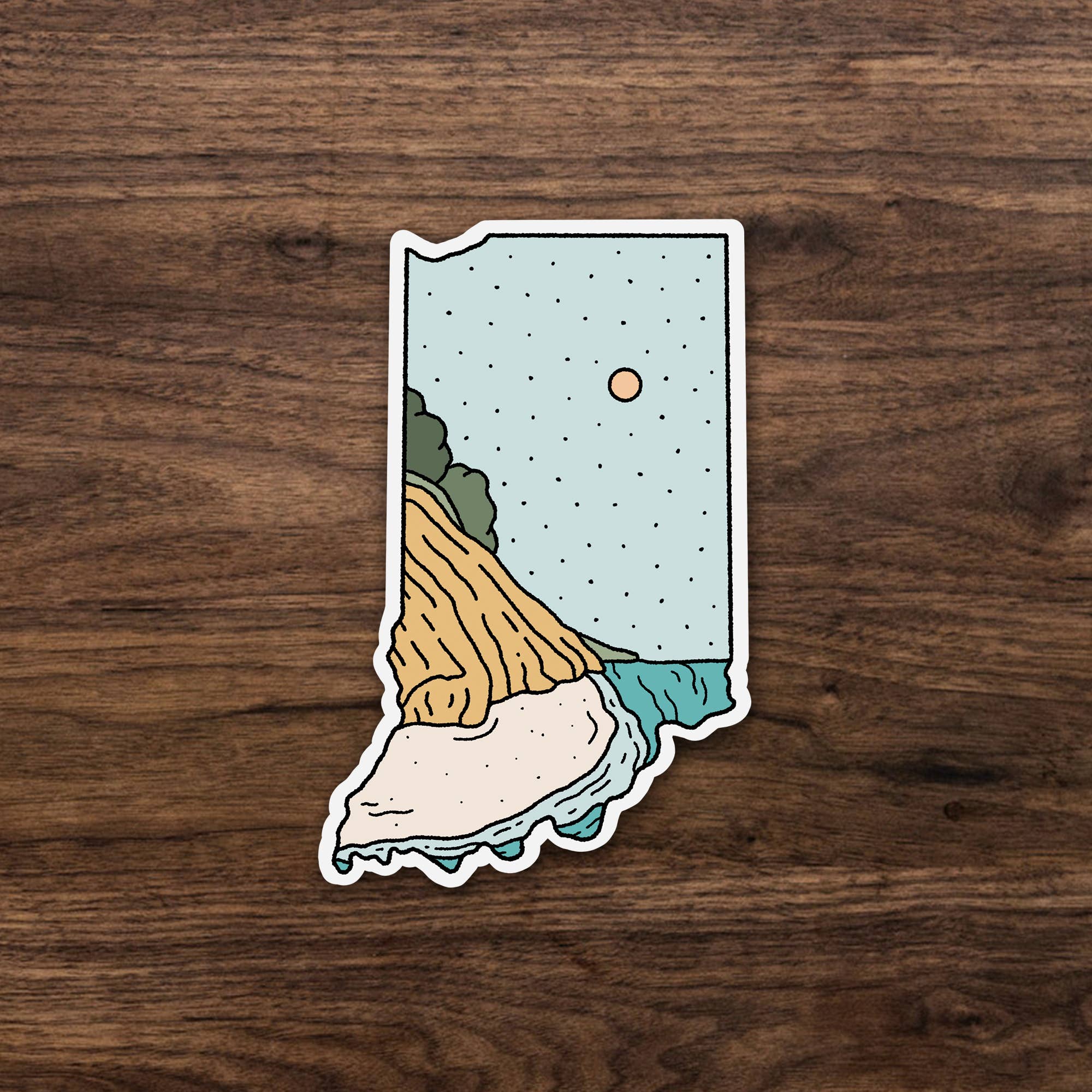 The XPLR More Collective - Wholesale Sticker - State Stickers (All 50 States available!)15