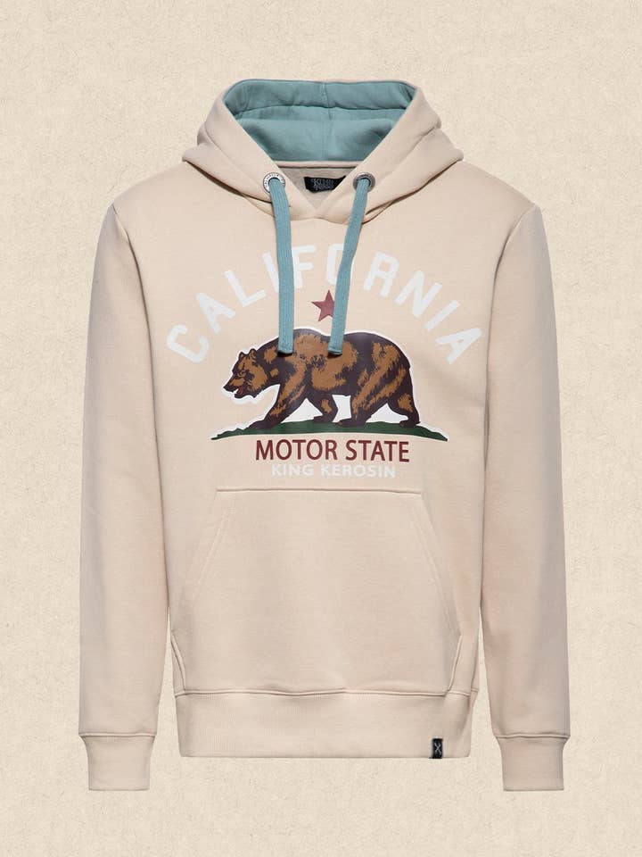 Hoodie "California Motor State" for wholesale by KING KEROSIN