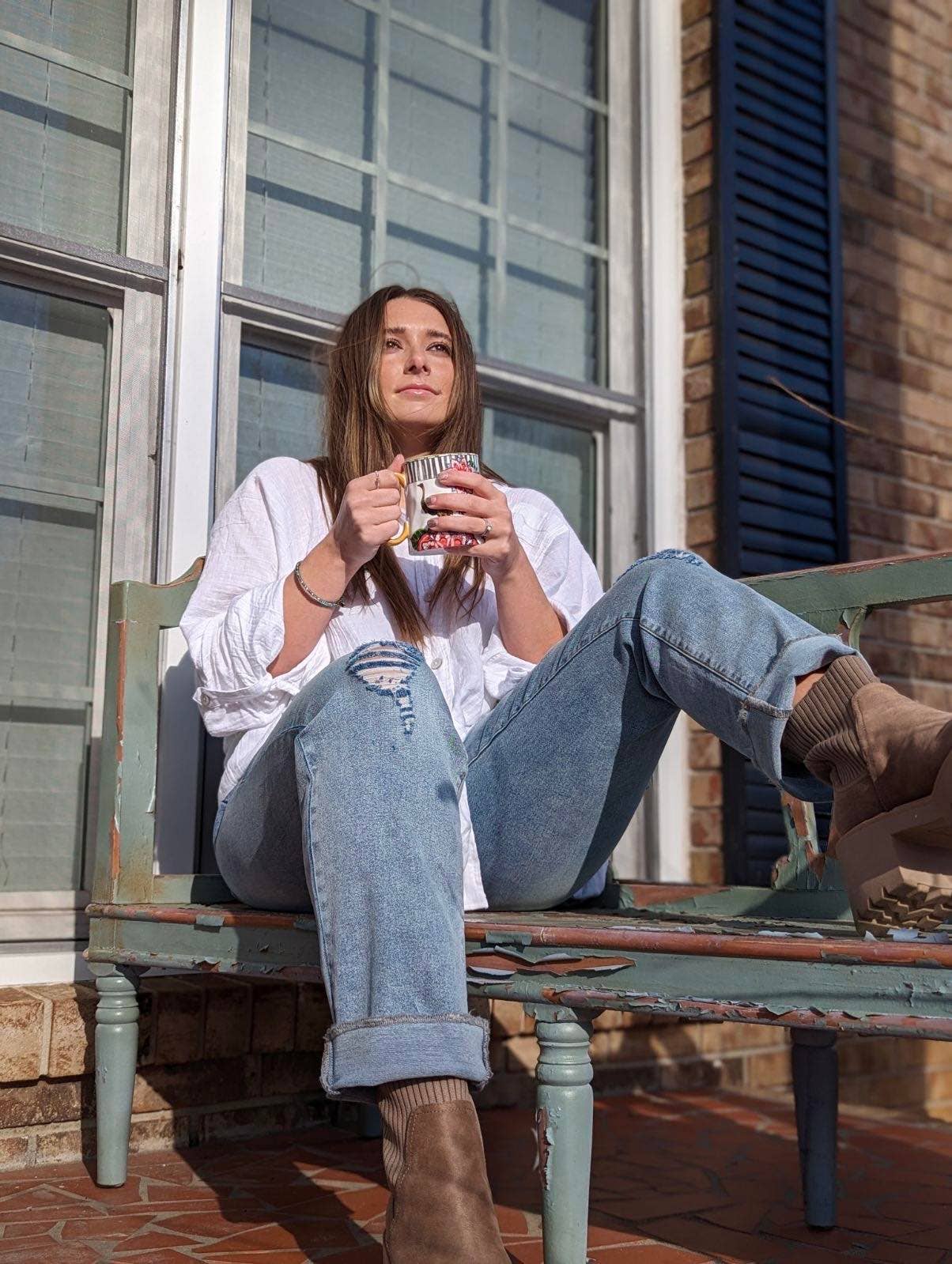 Billee' by Billie - Wholesale Jeans - Women's - Distressed Light Blue Cuff Jean Plus Size1