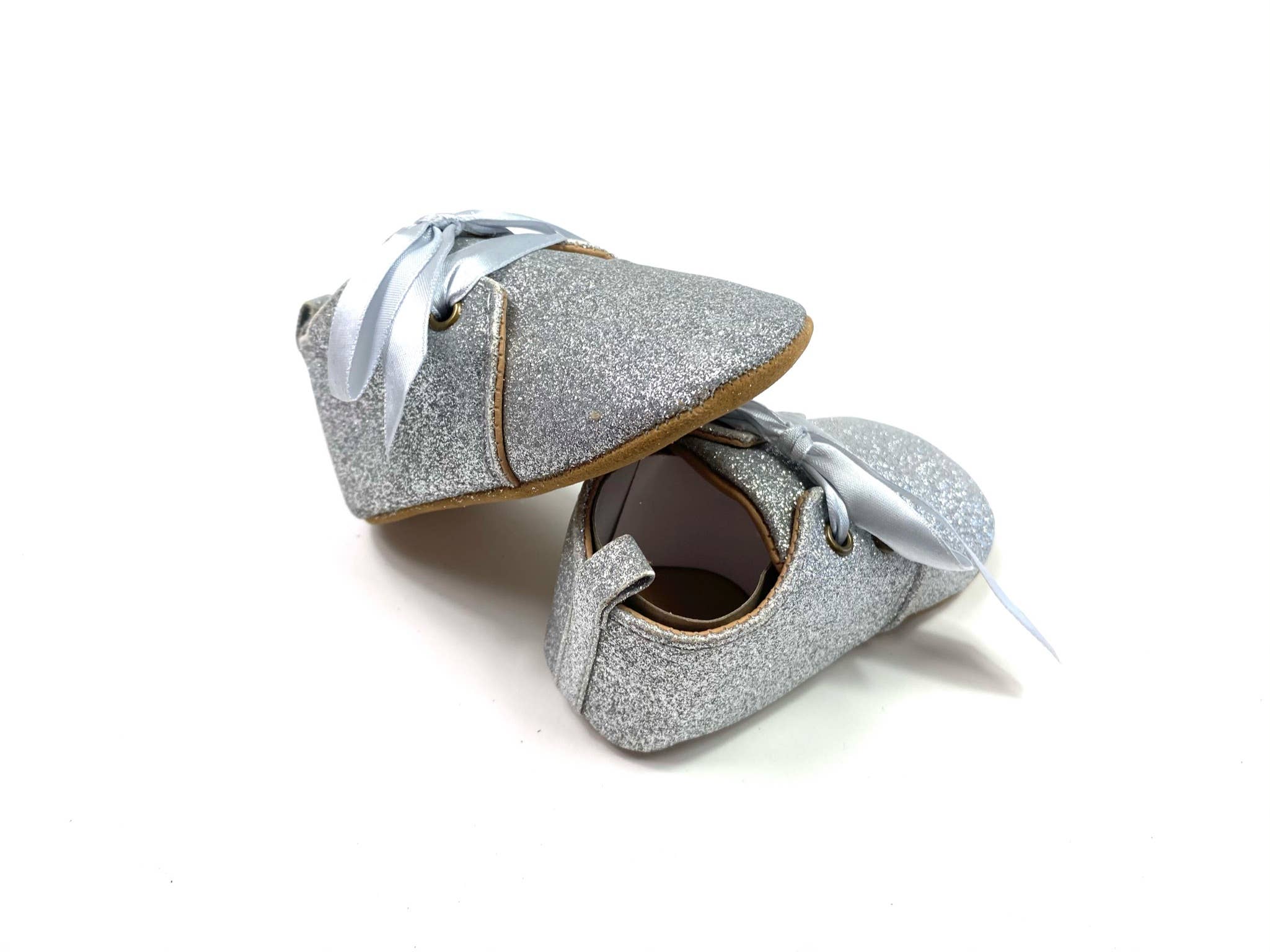 The New Class - Wholesale Moccasins - Kids - Glitter Tie Moccasin2