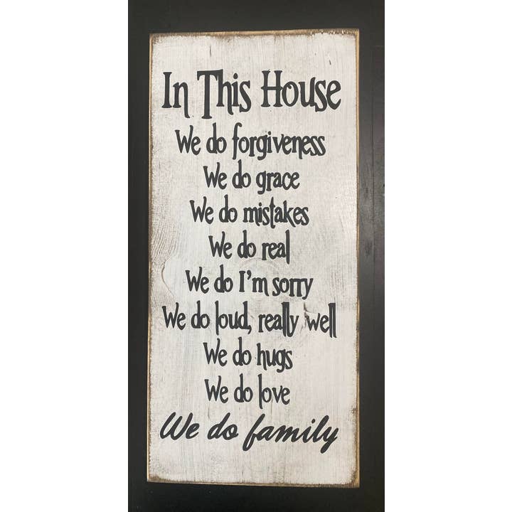 IN THIS HOUSE for wholesale by Dudley's Cottage & Gifts